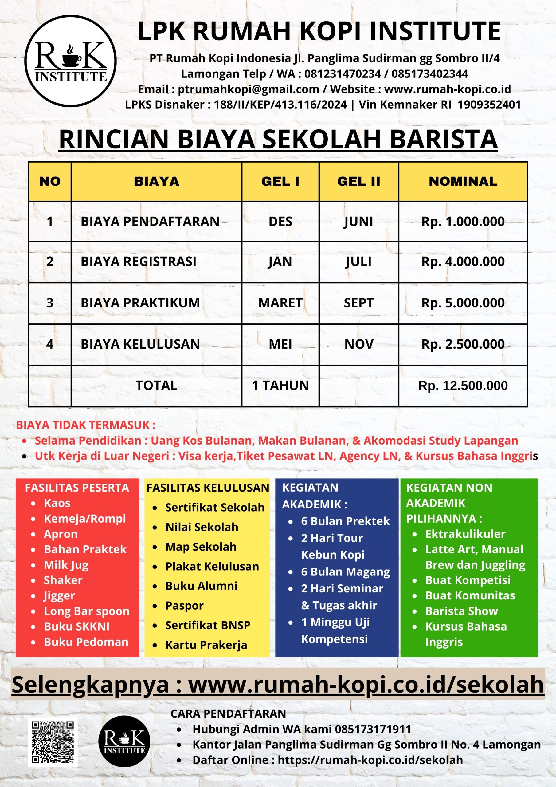 Sekolah Barista 1 Tahun - Gambar 3