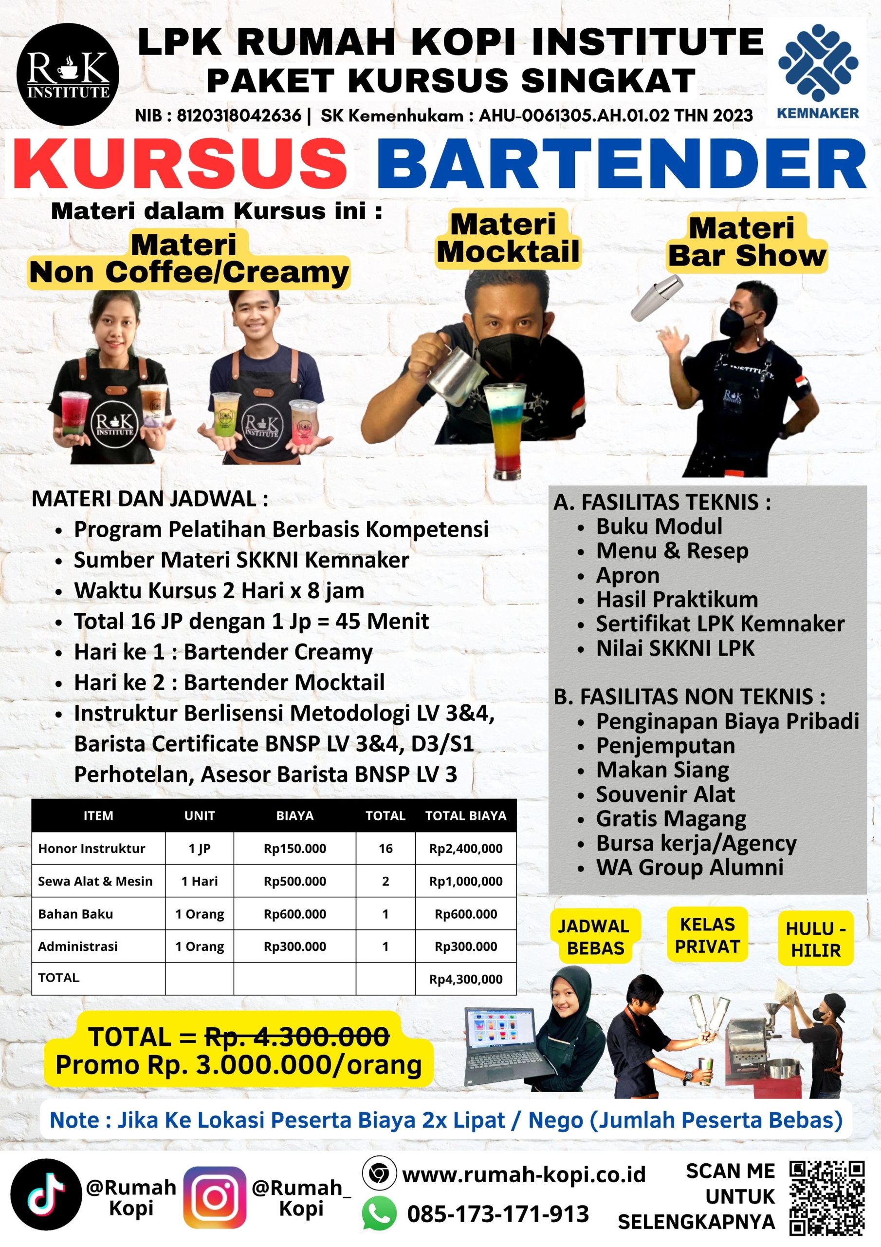 Kursus Bartender