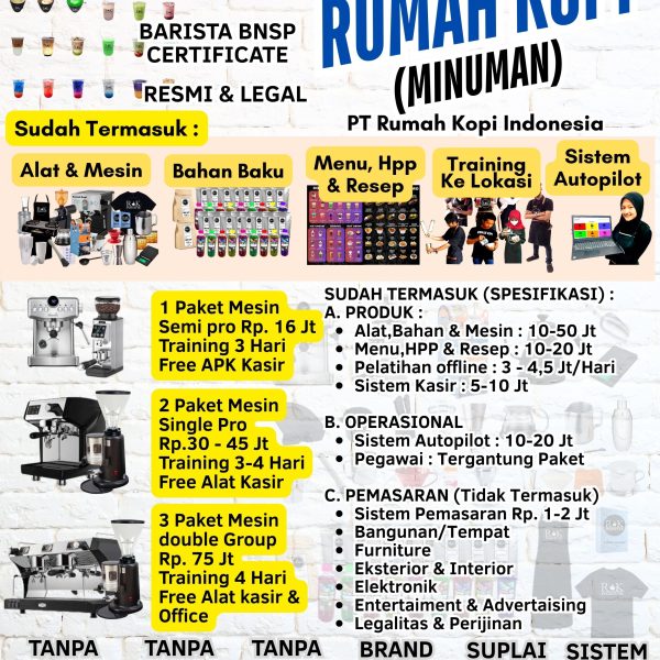 Paket Rumah Kopi Minuman