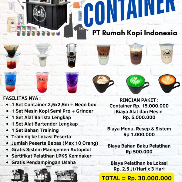Paket Container Rumah Kopi