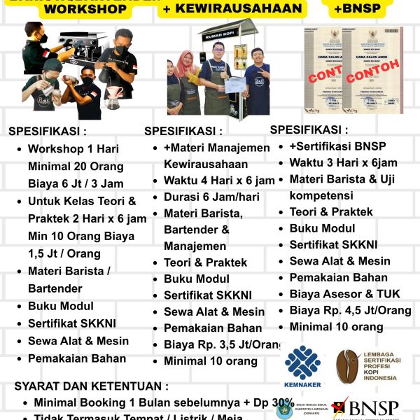 Pelatihan Barista Group