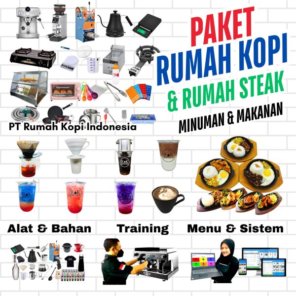Paket Rumah Kopi dan Rumah Steak