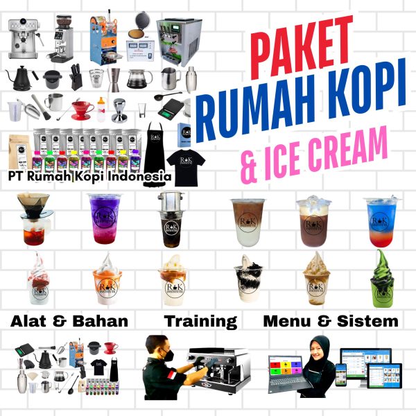 Paket Rumah Kopi dan Ice Cream