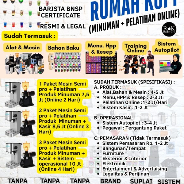 Paket Online Kemitraan Rumah Kopi
